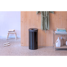 Load image into Gallery viewer, Brabantia Laundry Bin with Inner Removable Bag - 30 Liters, Matt Black
