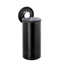 Load image into Gallery viewer, Brabantia Laundry Bin with Inner Removable Bag - 30 Liters, Matt Black
