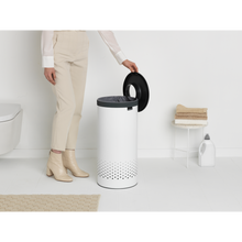 Load image into Gallery viewer, Brabantia Laundry Bin with Inner Removable Bag - 30 Liters, White
