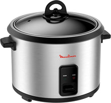 Load image into Gallery viewer, Moulinex Easy Cook Rice Cooker with Steam Basket - 1.8 Liters, 700W
