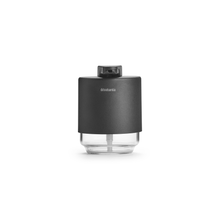 Load image into Gallery viewer, Brabantia MindSet Soap Dispenser - Mineral Infinite Grey, front view.
