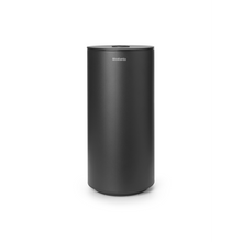 Load image into Gallery viewer, Brabantia Mind Set, Toilet Roll Dispenser in Mineral Infinite Grey, front view.
