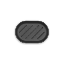 Load image into Gallery viewer, Brabantia MindSet Soap Dish - Mineral Infinite Grey, top view.
