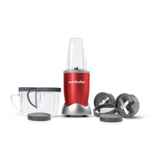 Load image into Gallery viewer, Nutribullet Multi-Function High Speed Blender, Mixer System with Nutrient Extractor, Smoothie Maker, Red - 9 Piece Accessories, 600 Watts
