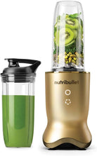 Load image into Gallery viewer, Nutribullet Ultra High-Speed Blender, Multi-Functional, Tritan Renew Cups, Rapid Extractor Blades, 900 mL+ 700 mL - 1200W, Brass
