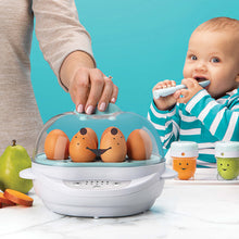 Load image into Gallery viewer, Nutribullet Baby, Turbo Steamer Sterilizes Baby Bottles, Pacifiers, Utensils and Toys, Egg Cooker, Blue - 6pc Accessories, 420 Watts

