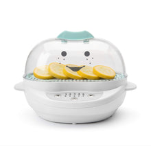 Load image into Gallery viewer, Nutribullet Baby, Turbo Steamer Sterilizes Baby Bottles, Pacifiers, Utensils and Toys, Egg Cooker, Blue - 6pc Accessories, 420 Watts
