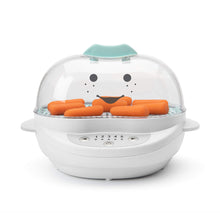 Load image into Gallery viewer, Nutribullet Baby, Turbo Steamer Sterilizes Baby Bottles, Pacifiers, Utensils and Toys, Egg Cooker, Blue - 6pc Accessories, 420 Watts
