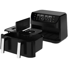 Load image into Gallery viewer, Nutricook Air Fryer Duo Flexzone - 8.5L, 2400W, disassembled. 

