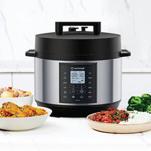 Load image into Gallery viewer, Nutricook Smart Electric Prime Pot 2, 9 in 1 Electric Pressure Cooker, 14 Smart Programs, Brushed Stainless Steel - 9.5 Liters, 1500 Watts
