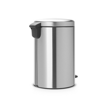Load image into Gallery viewer, Brabantia New Icon Pedal Bin, 20 Liters - Matt Steel

