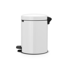 Load image into Gallery viewer, Brabantia New Icon Pedal Bin, 5 Liters - White
