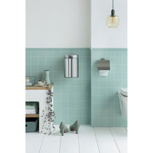 Load image into Gallery viewer, Brabantia New Icon Wall Mounted Bin - 3 Liters, Brilliant Steel
