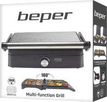 Load image into Gallery viewer, Beper Multifunction Electric Grill - 1800W
