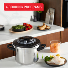 Load image into Gallery viewer, Lifestyle image of Tefal Clipso+ Chef Pressure Cooker - 8 Liters.
