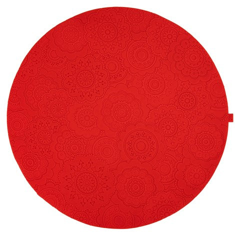 Images D'orient Urban 03 Placemat - 38cm, Lava Red.