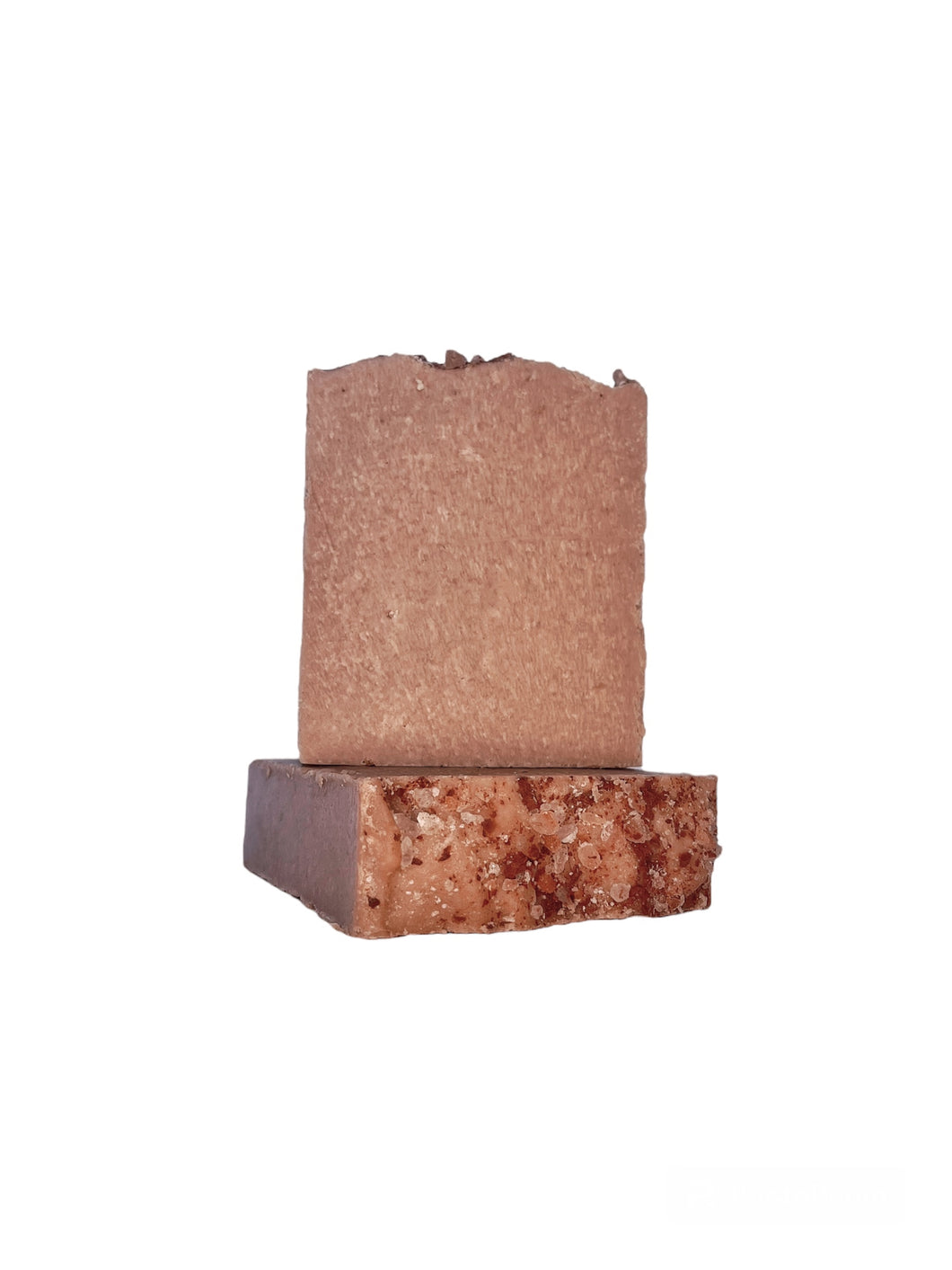 Sopo Handmade Himalayan Salt & Pink Clay Soap, Cold Process for Face & Body - 1 piece