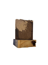 Load image into Gallery viewer, Sopo Handmade Coffee Soap, Cold Process for Face &amp; Body - 1 piece
