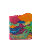 Load image into Gallery viewer, Sopo Handmade Rainbow Soap, Cold Process for Face &amp; Body - 1 piece
