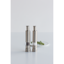 Load image into Gallery viewer, Brabantia Profile Salt &amp; Pepper Crusher Set - Matt Steel
