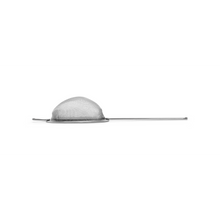 Load image into Gallery viewer, Brabantia Profile Sieve / Strainer, 7.5cm - Matt Steel, side view.
