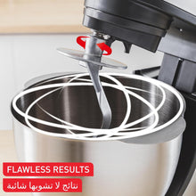 Load image into Gallery viewer, Moulinex Charlotte Kitchen Stand Mixer with 3 Accessories - 4.8 Liters, 800W
