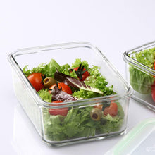 Load image into Gallery viewer, Lifestyle image of Glass Lock Airtight Rectangular Glass Food Container - 1900ml.
