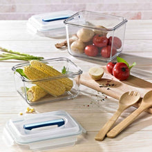 Load image into Gallery viewer, Lifestyle image of Glass Lock Airtight Rectangular Glass Food Container - 3700ml.
