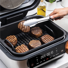 Load image into Gallery viewer, Nutricook Smart Air Fryer Grill XL, 6-in-1 Indoor Smart Grill, 8,5L Cooking Pot, 6L Airfryer Basket, 31 x 24.5cm Grill Plate - 1760W
