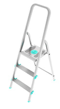Load image into Gallery viewer, Colombo Libellula Aluminum Ladder - 3 Steps
