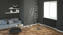 Load image into Gallery viewer, Colombo Stark Aluminum &amp; Steel Ladder - 6 Steps
