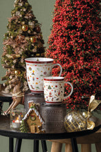 Load image into Gallery viewer, Ambiente Mug Ornaments All Over Red - 250ml
