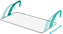 Load image into Gallery viewer, Colombo Balcony Steel Hanging Clothes Drying Rack - 10 Meters
