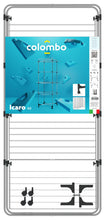 Load image into Gallery viewer, Colombo Icaro Steel Standing Clothes Drying Rack with Wheels - 40 Meters
