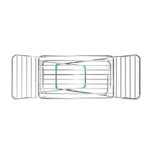 Load image into Gallery viewer, Colombo Flower Aluminum &amp; Painted Steel Clothes Drying Rack - 30 Meters
