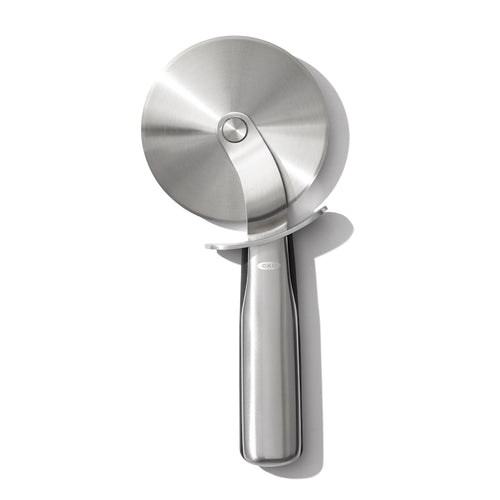 OXO Good Grips Pizza Peel - Stainless Steel, top view.