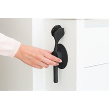 Load image into Gallery viewer, Brabantia SinkSide Dish Brush with Suction Cup Holder - Dark Grey
