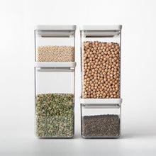 Load image into Gallery viewer, Brabantia Tasty+ Square Canister - 0.7 liters - Light Grey
