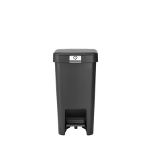 Load image into Gallery viewer, Brabantia StepUp Pedal Bin from Recycled Plastic - 10 Liters, Dark Grey
