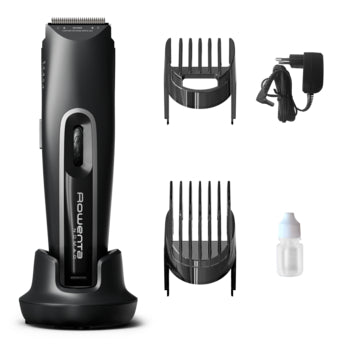 Rowenta Nomad Hair Clipper, Cordless & Corded Use - Black