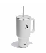 Load image into Gallery viewer, Hydroflask Travel Tumbler - 950ml (32oz), White
