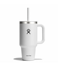 Load image into Gallery viewer, Hydroflask Travel Tumbler - 950ml (32oz), White
