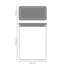 Load image into Gallery viewer, Brabantia Tasty+ Stackable Canister, 5.4 litres - Dark Grey
