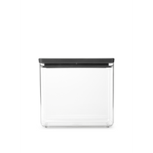 Load image into Gallery viewer, Brabantia Tasty+ Stackable Canister, 3.5 litres - Dark Grey
