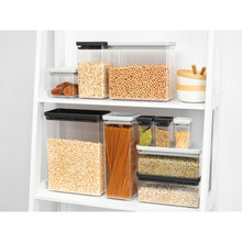 Load image into Gallery viewer, Brabantia Tasty+ Stackable Canister, 5.4 litres - Dark Grey
