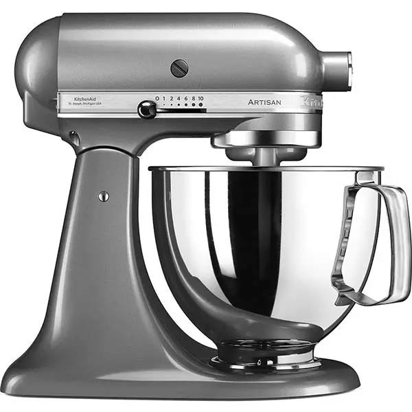 KitchenAid Artisan Series Tilt-Head Stand Mixer - 4.8 L, Contour Silver
