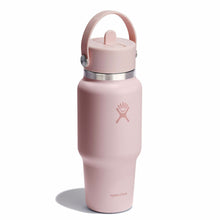 Load image into Gallery viewer, Hydroflask Travel Bottle with Flex Straw Cap - 710ml (24oz), Tonal Trillium
