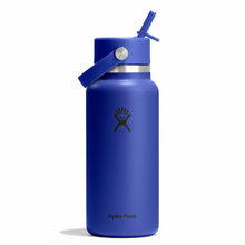Load image into Gallery viewer, Hydroflask Travel Bottle with Flex Straw Cap - 946ml (32oz), Capri Blue
