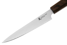 Load image into Gallery viewer, Yaxell Hana Petty Carving Knife - 150mm, angled blade view.
