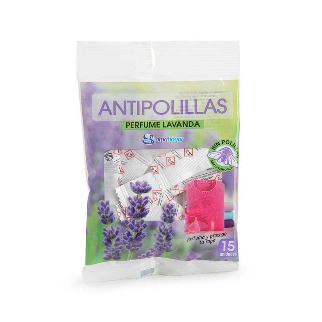 Amahogar Mothproof Flower Tablets, Lavender - 1.5 grams (15 Tablets)